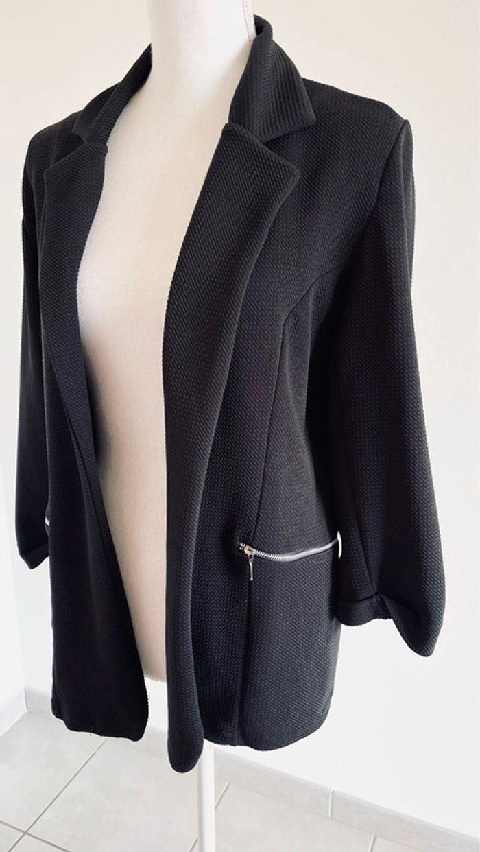 Veste type blazer noir d'une boutique indépendante - photo numéro 3