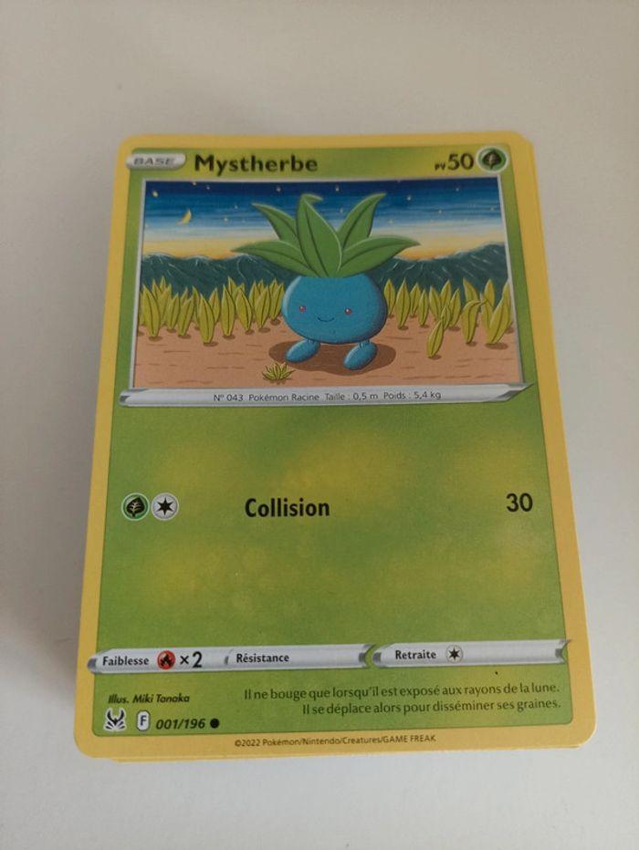 Lot 101 cartes Pokémon origine perdu - photo numéro 2