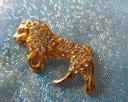 Broche lion