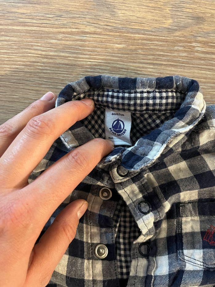 Chemise à carreaux petit bateau - photo numéro 5