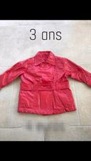 Veste fille 3 ans très bon état