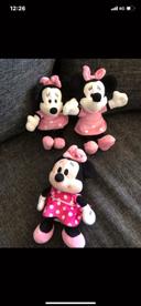 Lot petite peluche Minnie