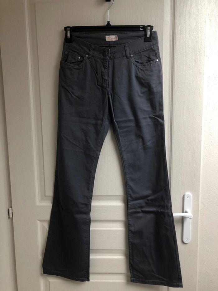 Pantalon gris gémo taille 36 - photo numéro 1