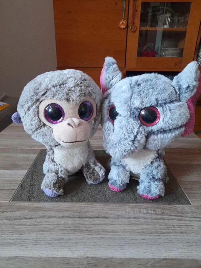 Lot de 2 peluches - photo numéro 1