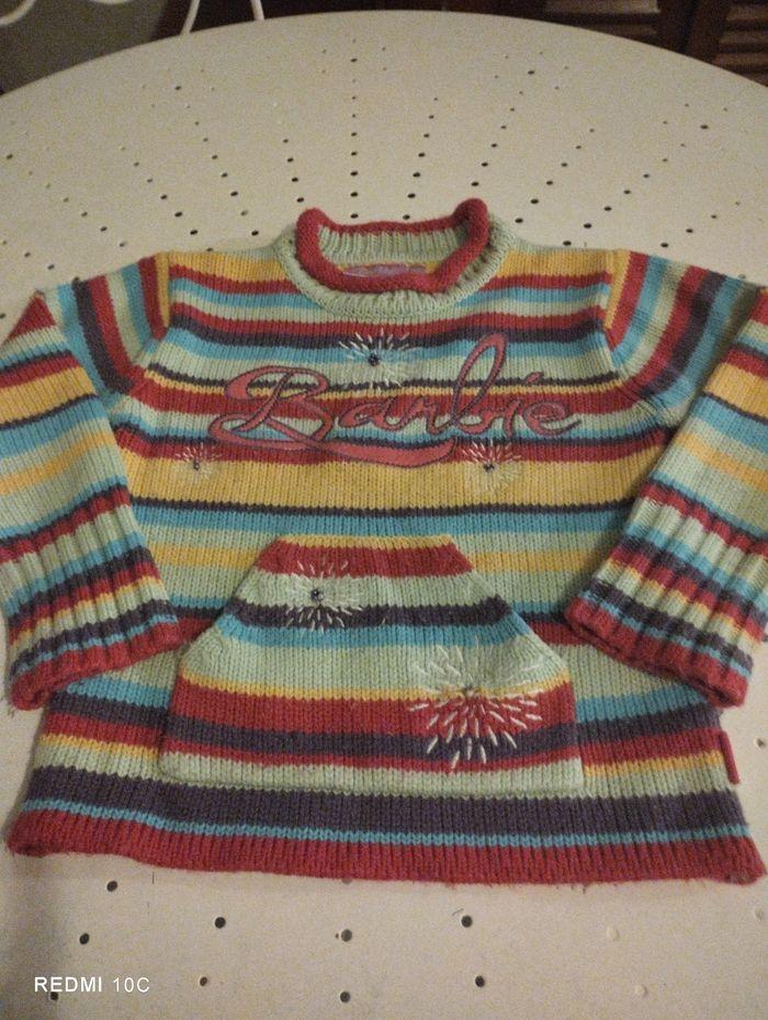 Pull multicolore Barbie - photo numéro 1