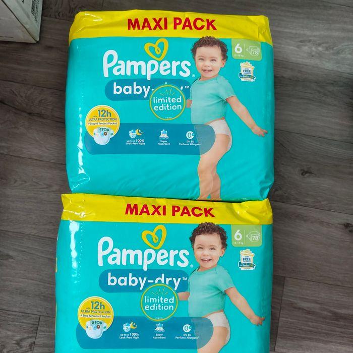 2 maxi couche pampers taille 06 - photo numéro 2