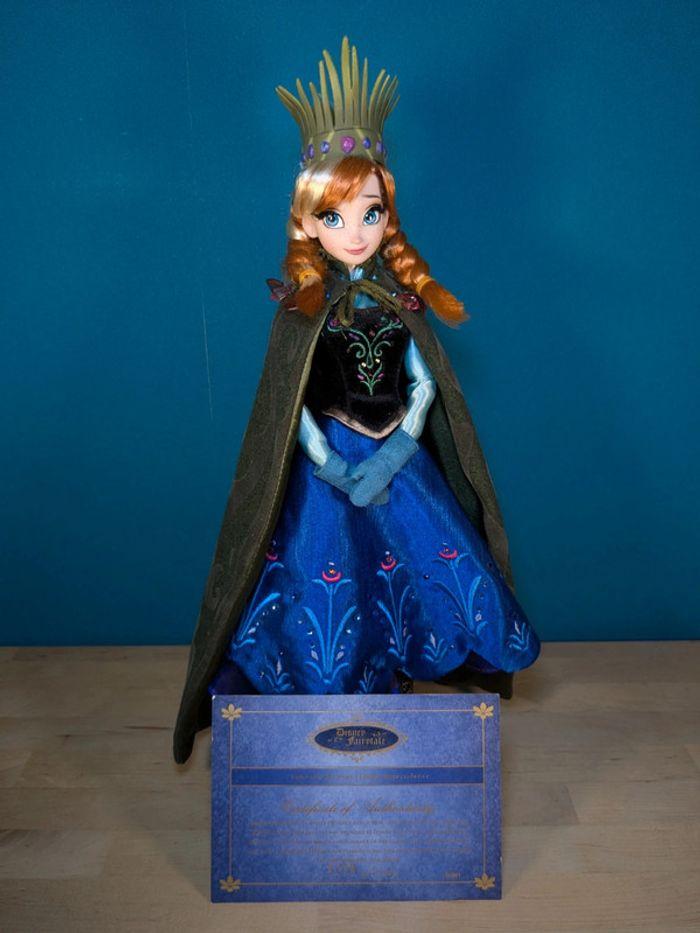 Poupée designer fairytale Disney Anna reine des neiges - photo numéro 1