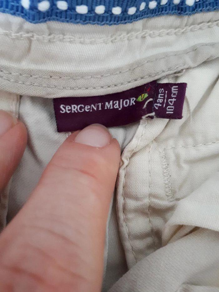 Pantalon garçon blanc cassé neuf Sergent Major 4 ans - photo numéro 3