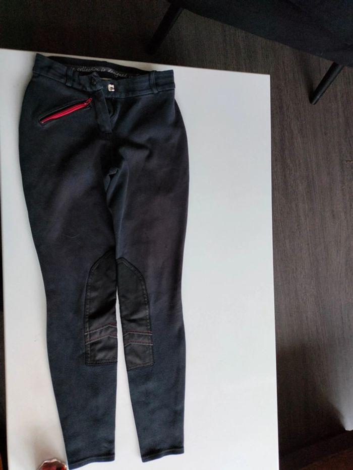 Pantalon fouganza équitation T XS noir - photo numéro 1