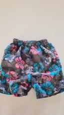 Short de bain fleuri 6 mois garçon