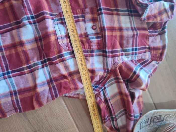 Chemise rouge à carreaux vintage 38 - photo numéro 10