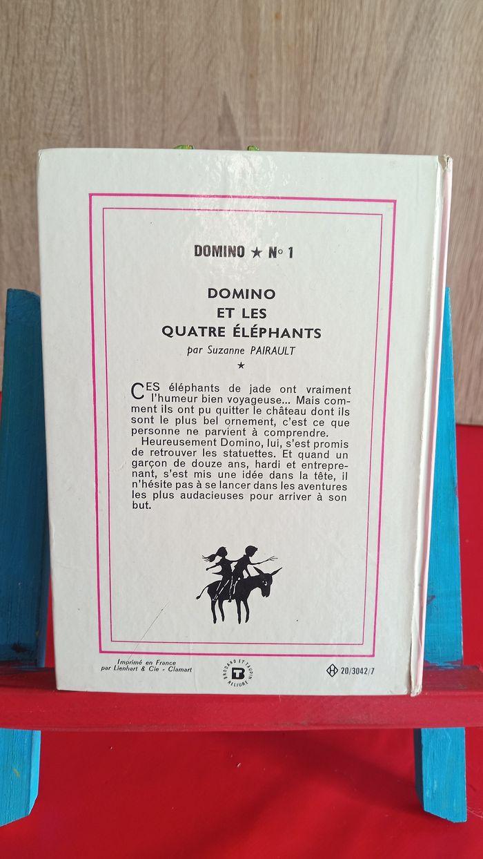 Domino et les quatre éléphants, n° 273, 1968, bibliothèque rose - photo numéro 2