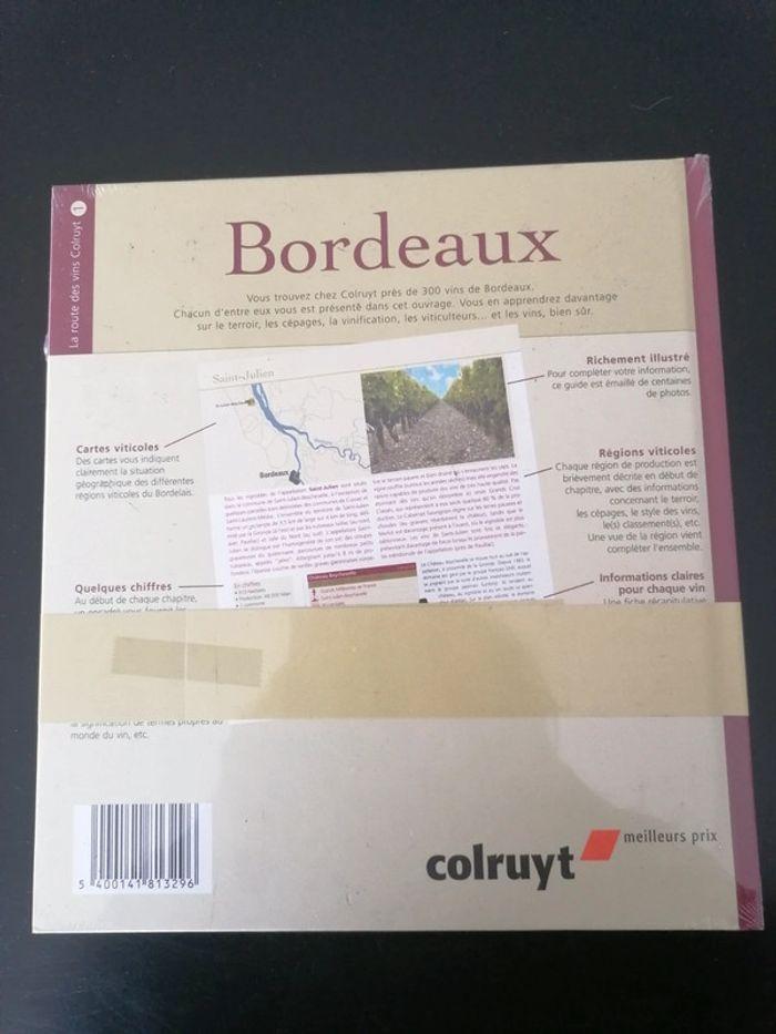 Livre neuf Colruyt sur les vins "Bordeaux" - photo numéro 2