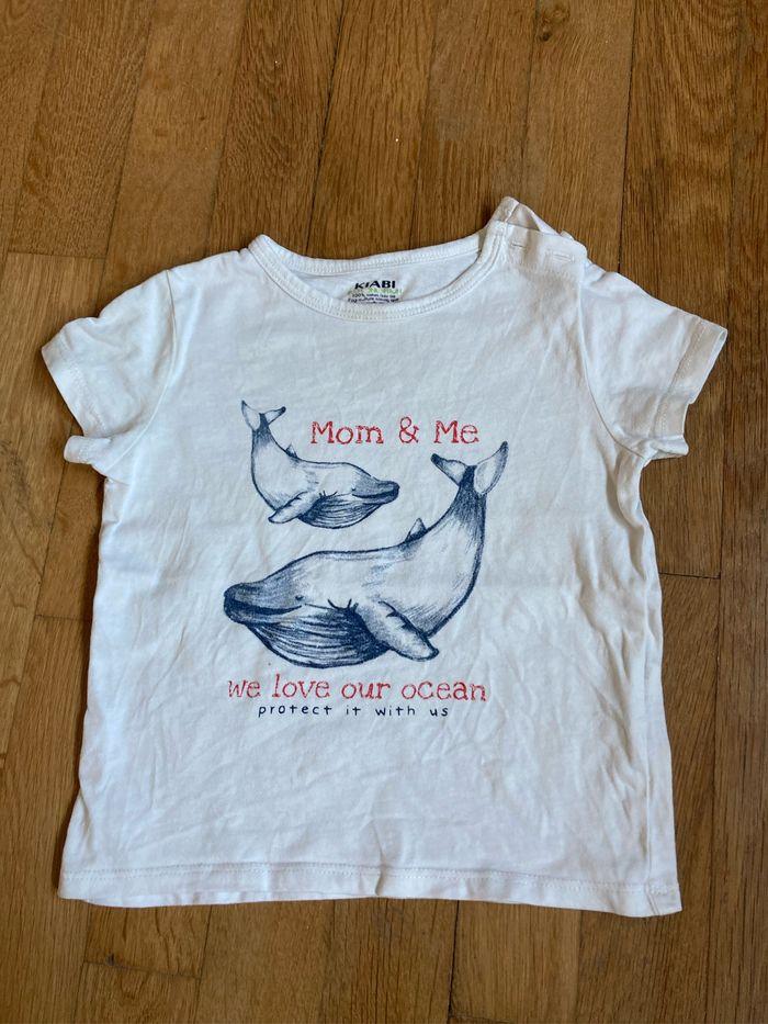 T-shirt MC baleine - photo numéro 1