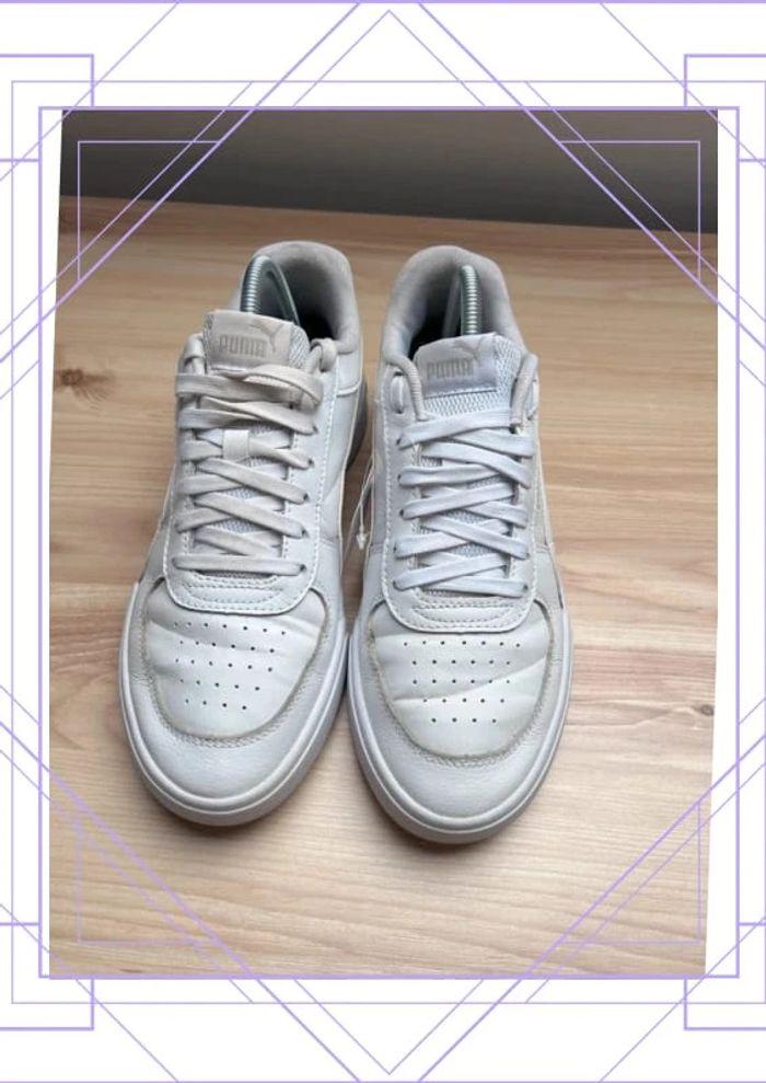 👟 Puma Caven Blanc Pointure FR 41 US 7,5 👟 - photo numéro 4