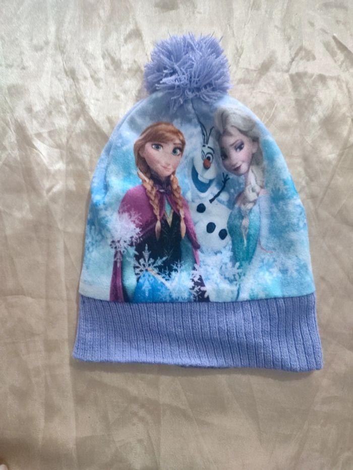 Bonnet Disney la reine des neiges taille unique - photo numéro 1