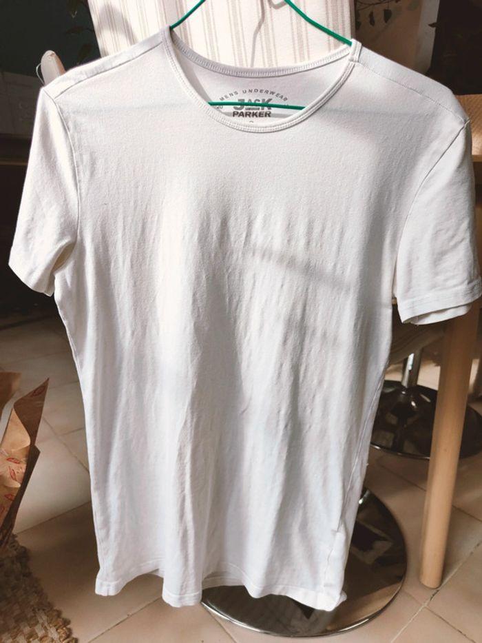 T-shirt blanc - S Slim Fit - photo numéro 1