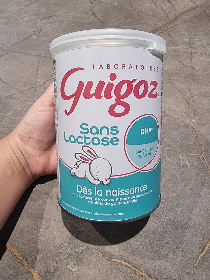 Guigoz sans lactose - photo numéro 1