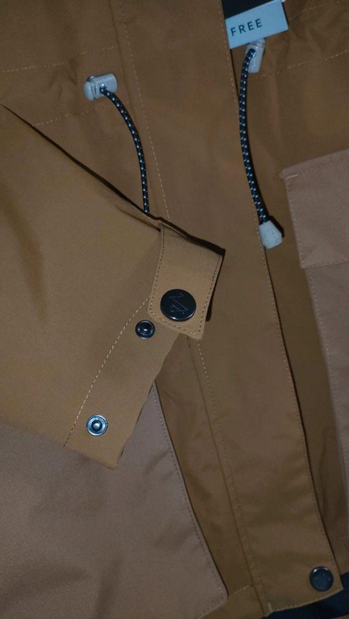 Blouson twentyfour camel imperméable doublé - photo numéro 4