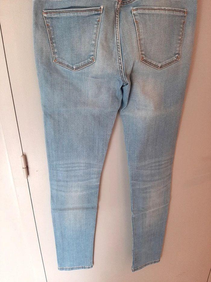 jeans droit Promod bleu clair taille 36 - photo numéro 2