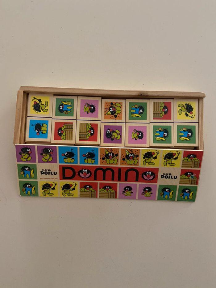 Jeu Domino en bois Petit Poilu - photo numéro 2