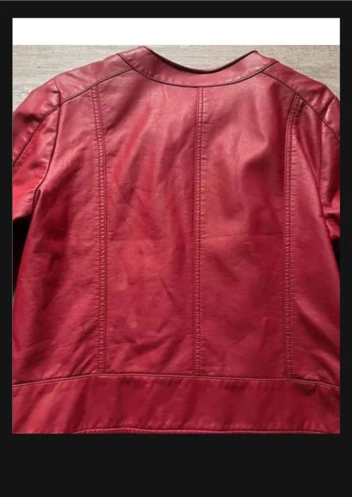 Veste cache cache rouge taille 44 - photo numéro 7