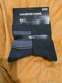 Neuf Lot de 10 paires de chaussettes 39/42