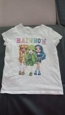 Tee-shirt manches courtes Rainbow Highi