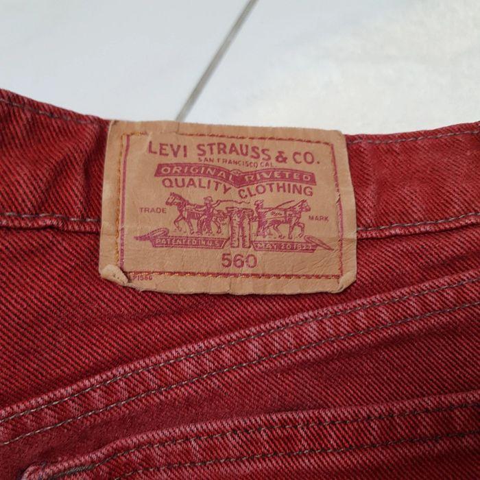 Jean Levi's 560 Rouge - photo numéro 8