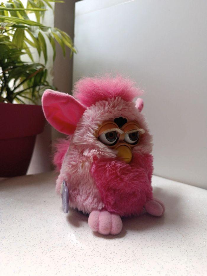 Furby vintage vtg rose pink tiger Electronic interactif électronique flamingo 1999 - photo numéro 6