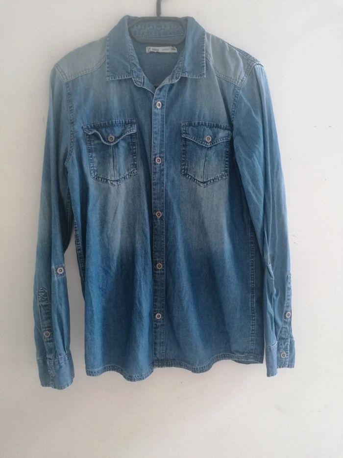 Chemise en jean 14 ans - photo numéro 1