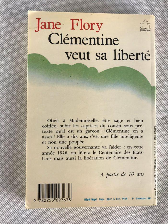 Clémentine veut sa liberté. Jane Flory. A partir de 10 ans - photo numéro 2