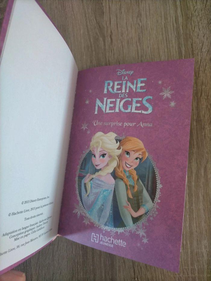 Livre bibliothèque rose reine des neiges - photo numéro 8