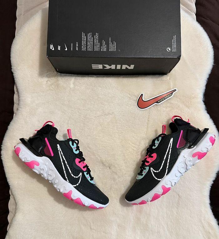 Nike React Vision White Pink - photo numéro 3