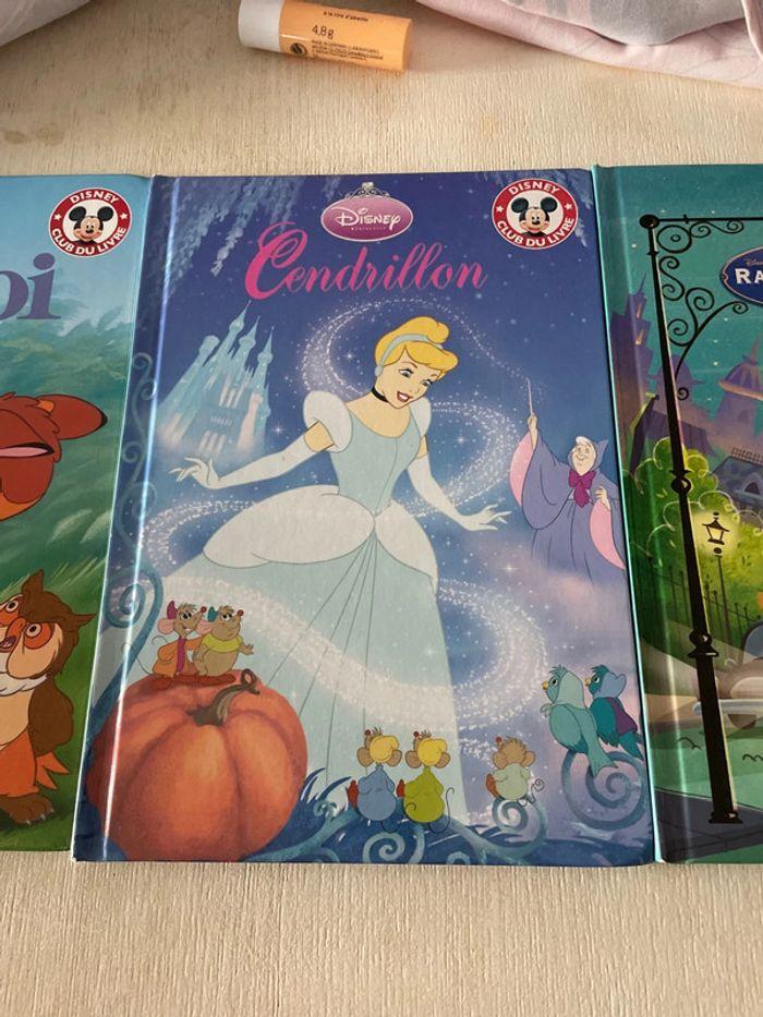 3 livres Disney Bambi Cendrillon et ratatouille - photo numéro 2