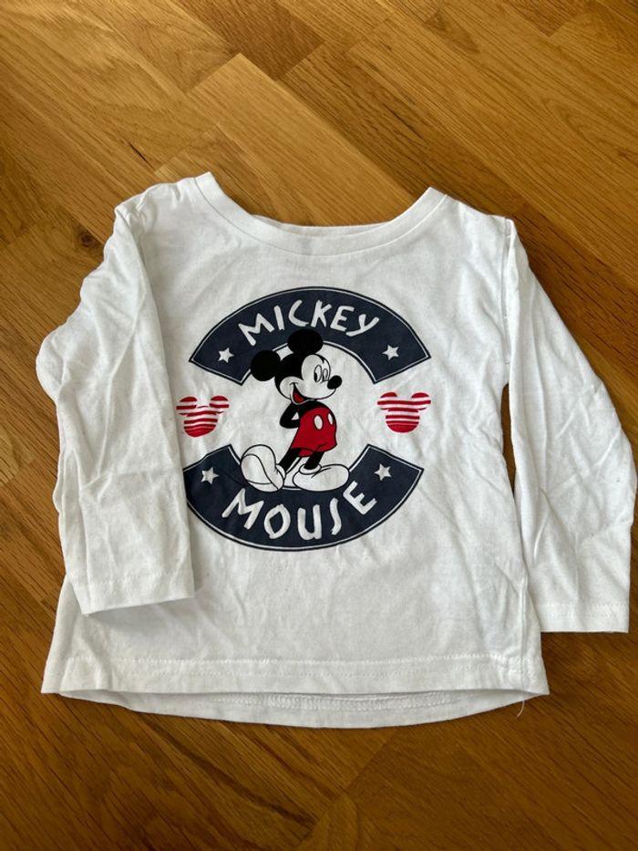 T-shirt Mickey - Disney Primark - 9-12 mois - photo numéro 1