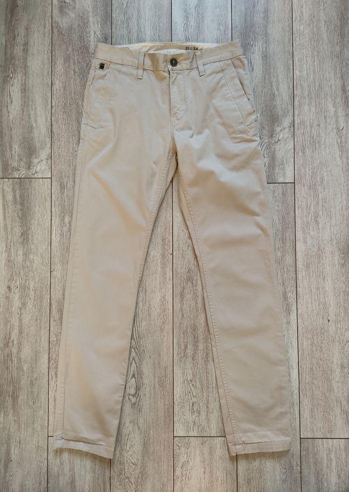 Chino G-star beige taille 40 - photo numéro 2