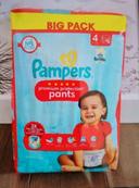 Big Pack de 40 Pants Pampers Protection Taille 4