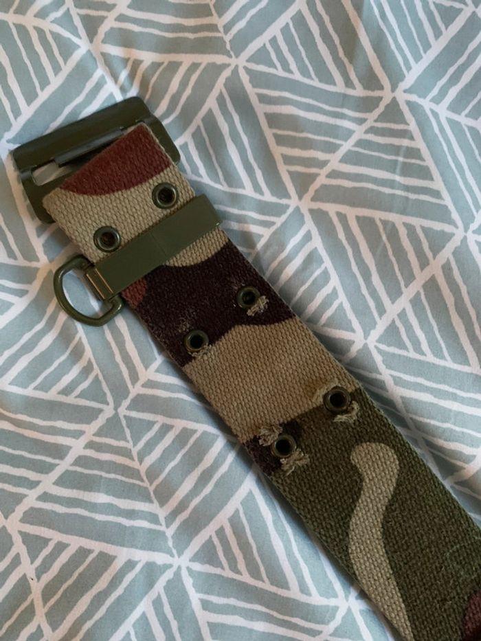 Ceinture militaire camouflage - photo numéro 3