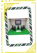 "Lot A11" - Lot de 5 soldats type Lego