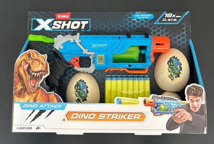 Jouet pistolet dinosaures dino striker neuf - photo numéro 1