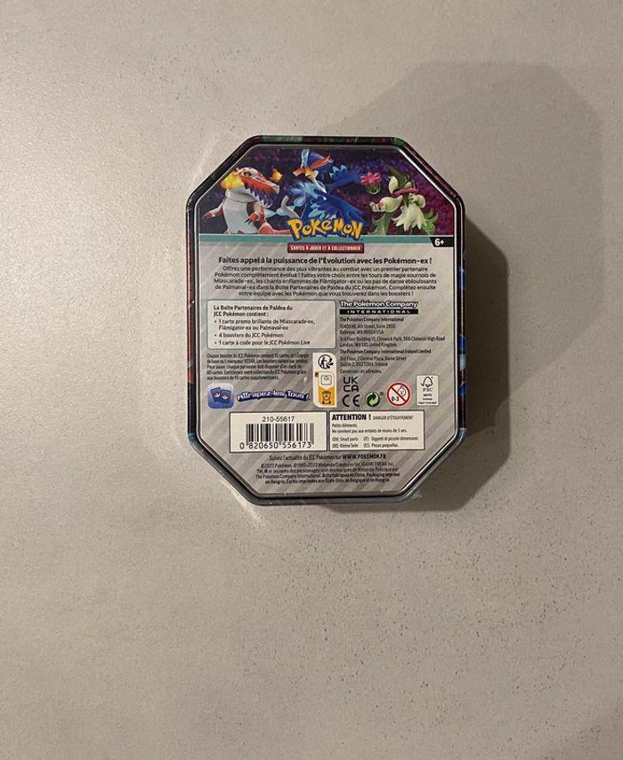 Pokémon carte Coffret Flamigator Ex neuf sous blister - photo numéro 4