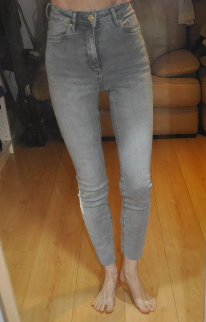 Mango jeans skinny taille haute t.32/XXS - photo numéro 6