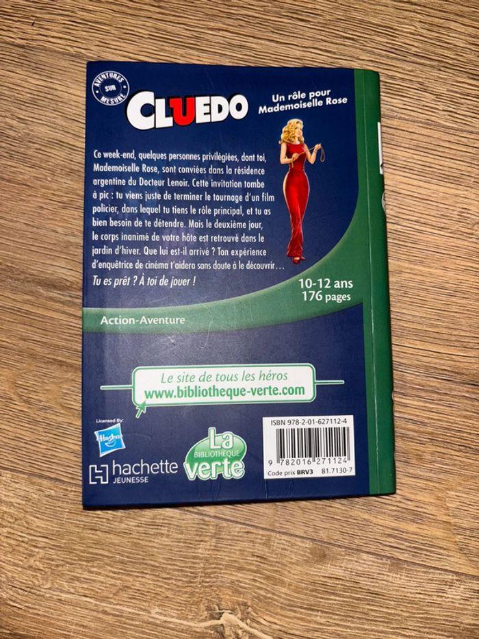 Livre Cluedo: un rôle pour Mlle Rose - photo numéro 3