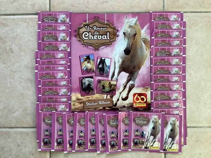 Panini - Un Amour de Cheval - Album + 40 Pochettes Neuves