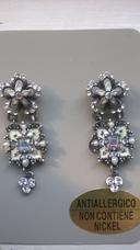 Boucles d'oreilles avec strass