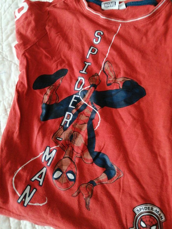 T- shirt spiderman marvel 6 ans - photo numéro 5