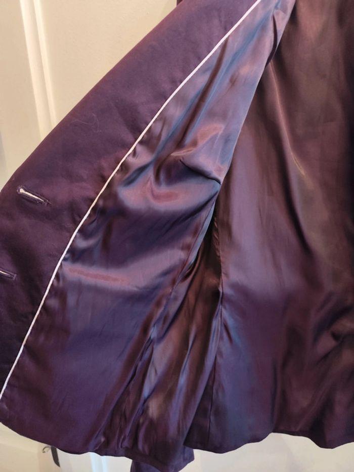 Veste H&M aubergine 42 - photo numéro 8