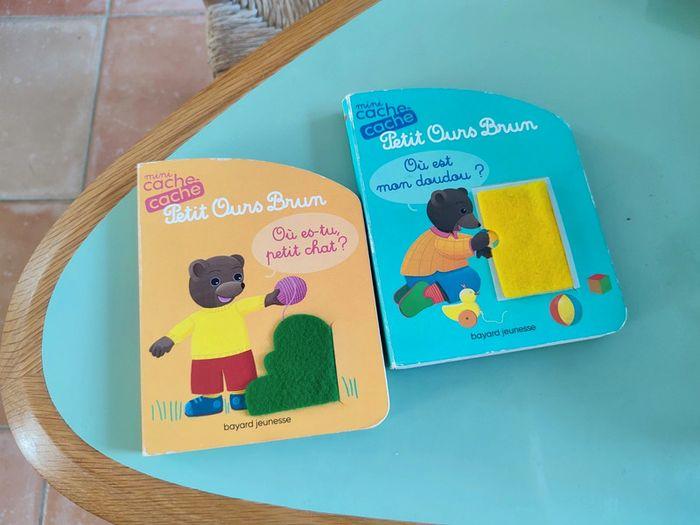 Lot de deux livres petit ours brun - photo numéro 1