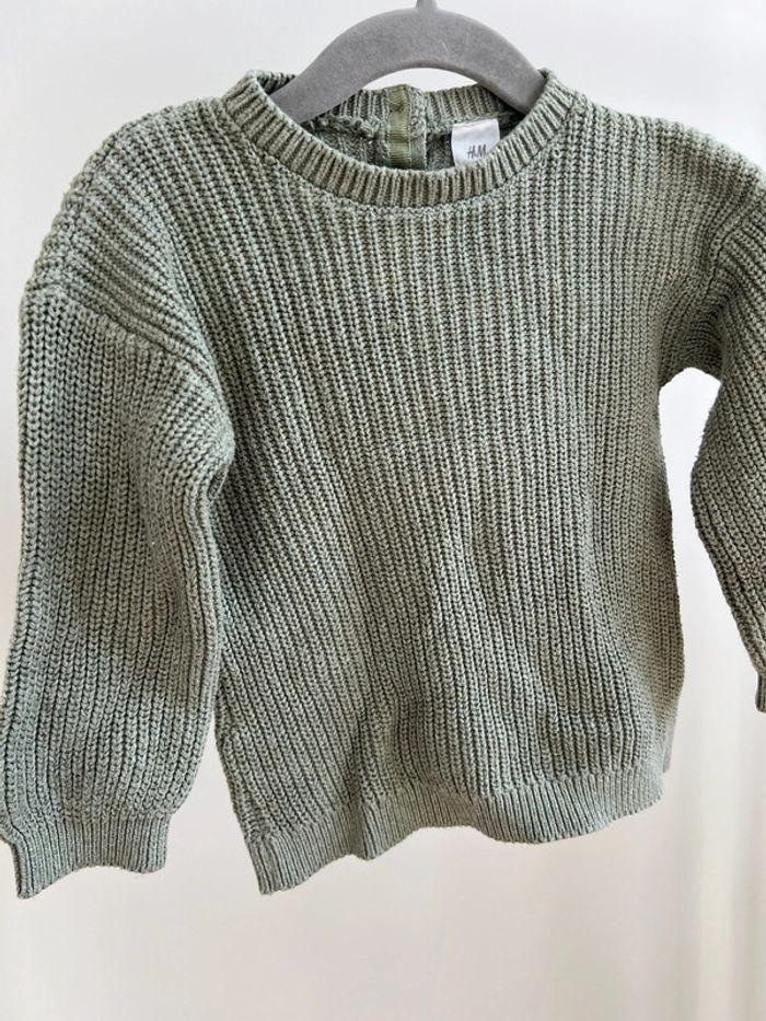 Pull en maille H&M 12 mois - photo numéro 3